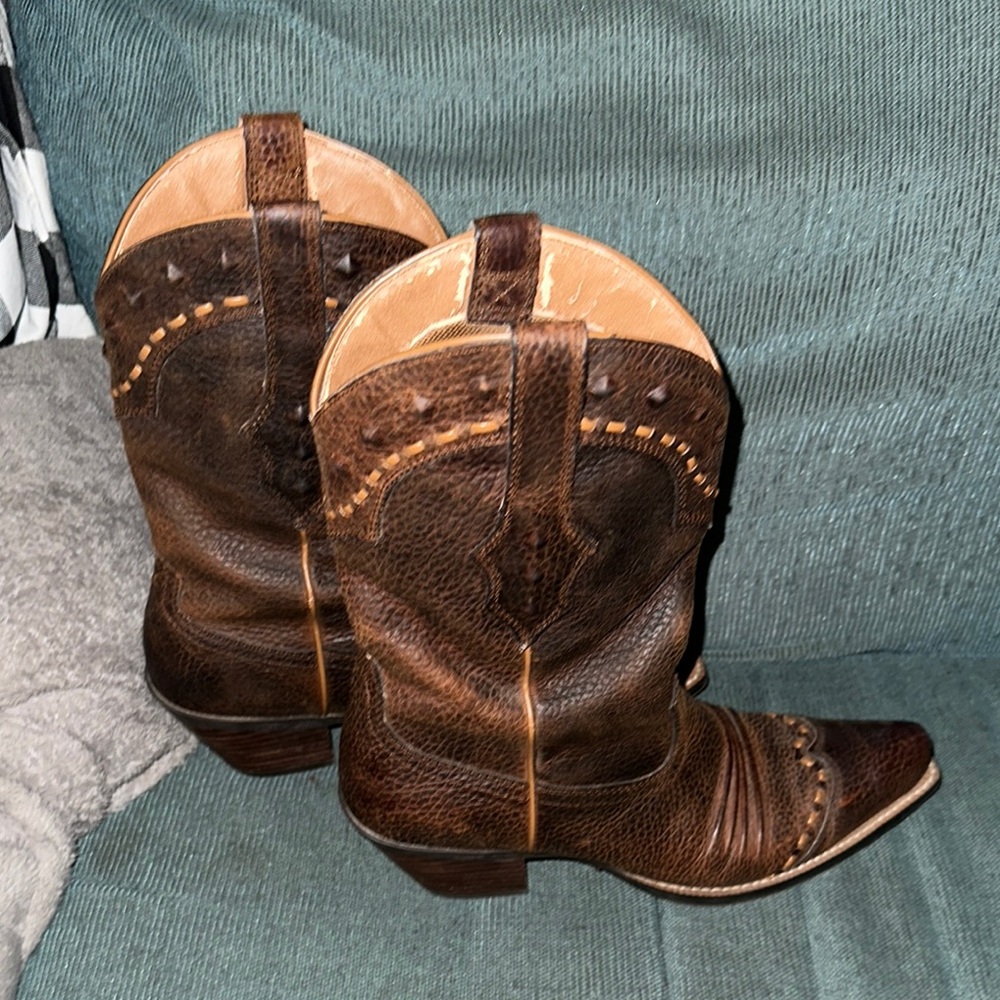 Brown Western Cowboy Boots